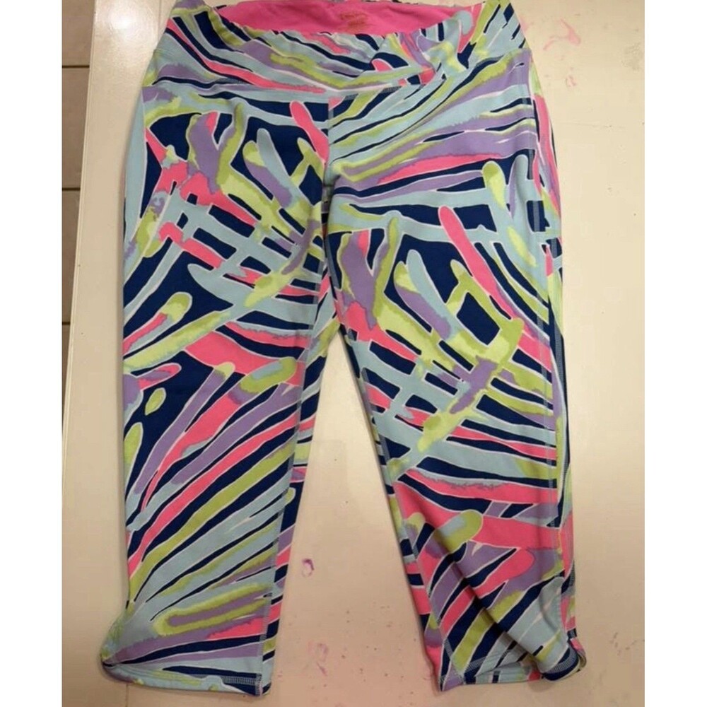 Lilly Pulitzer Active Leggings Cropped Size Xl